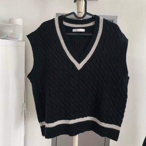 Oak & Fort oversized sweater vest